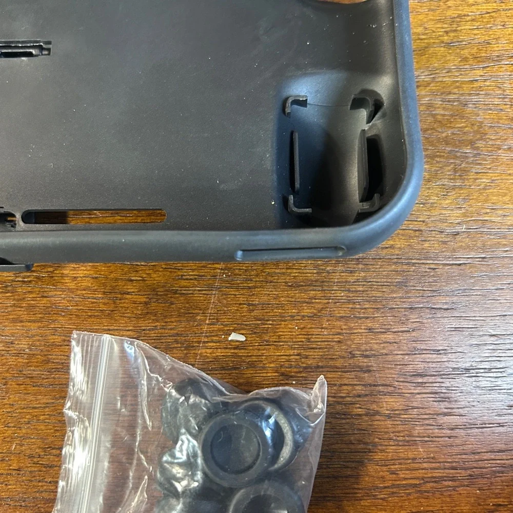 Sleek Black Handheld Console Case